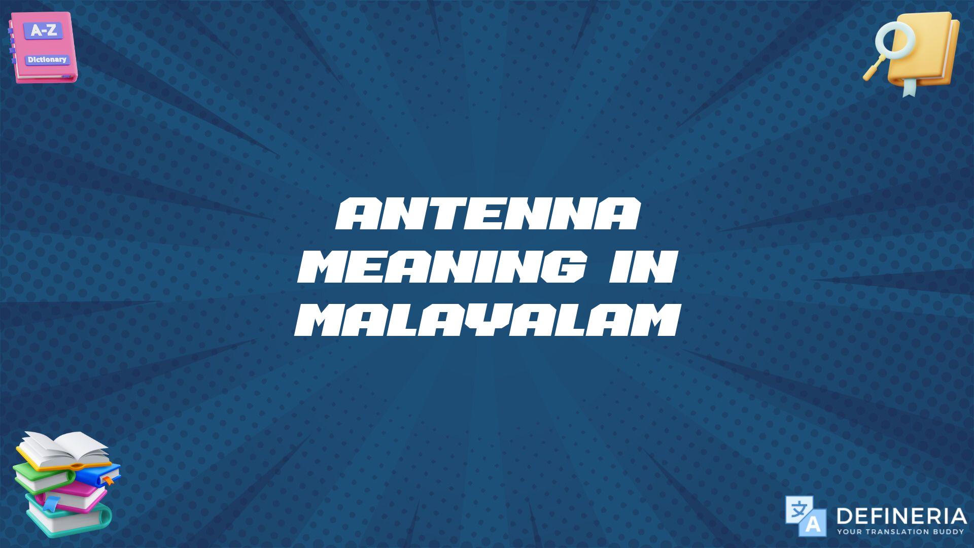 Antenna Meaning In Malayalam