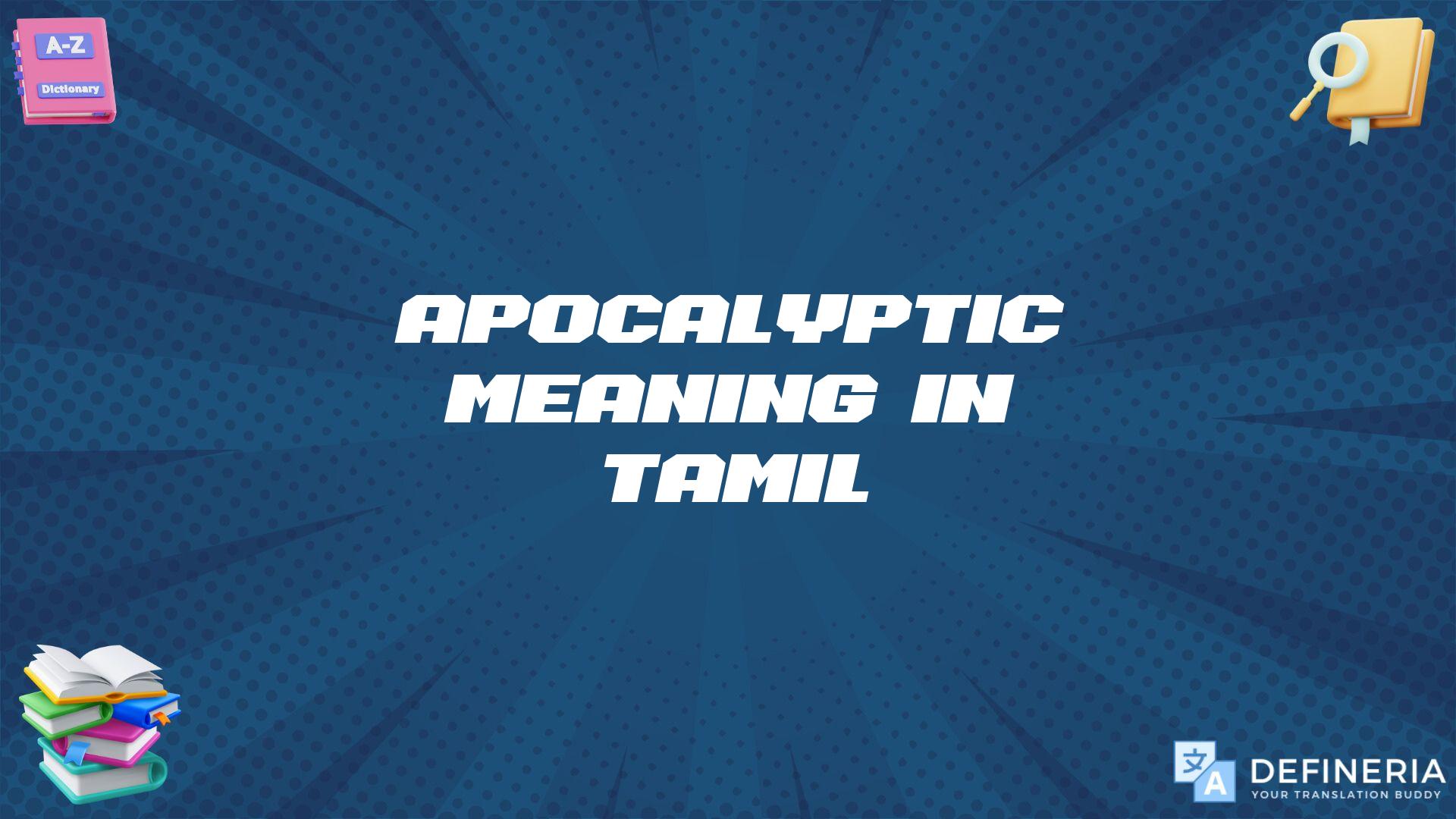 Apocalyptic Meaning In Tamil