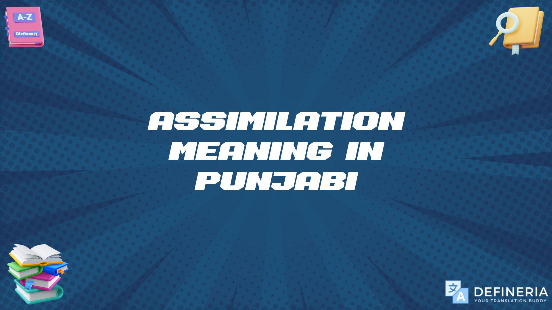 Assimilation Meaning In Punjabi