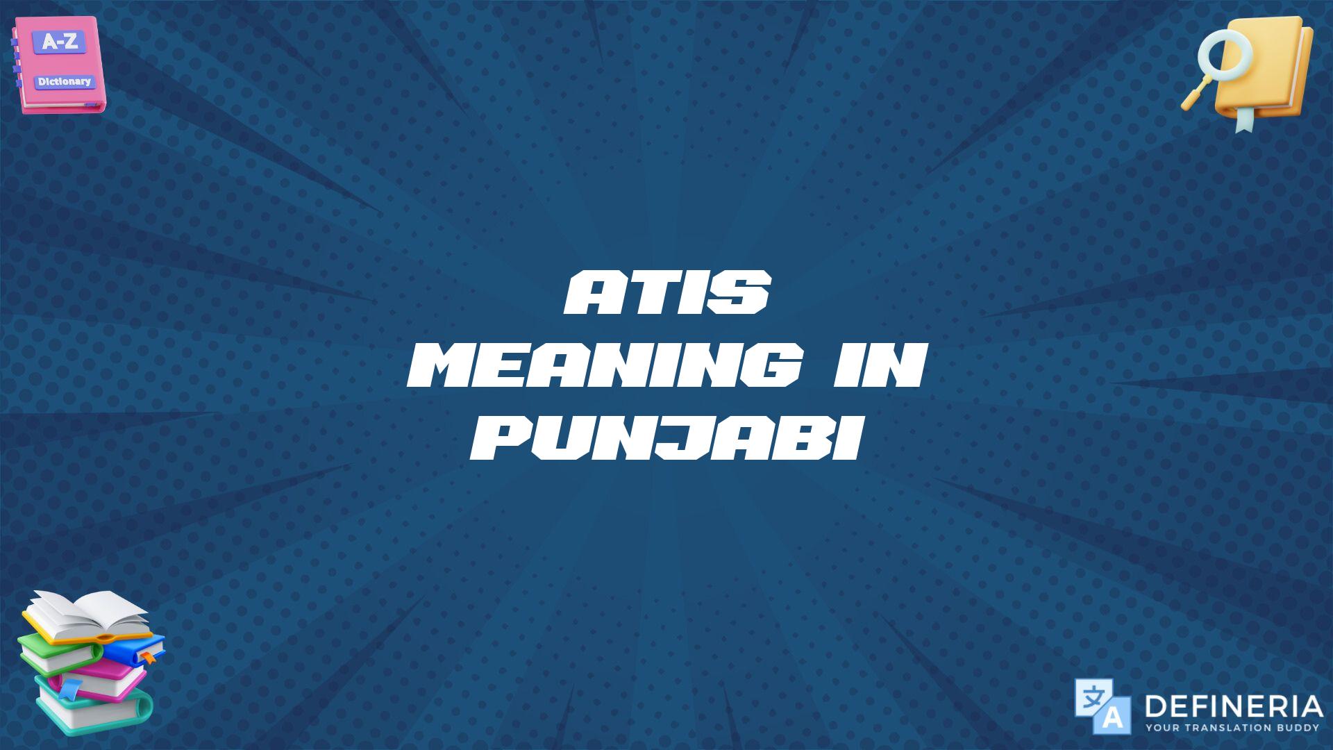 Atis Meaning In Punjabi